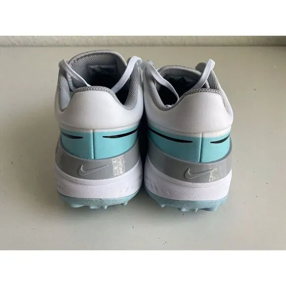 Nike Infinity Pro 2 Golf Shoe White Blue Spikeless DM8449-114 Men’s Sz 9.5 Wide