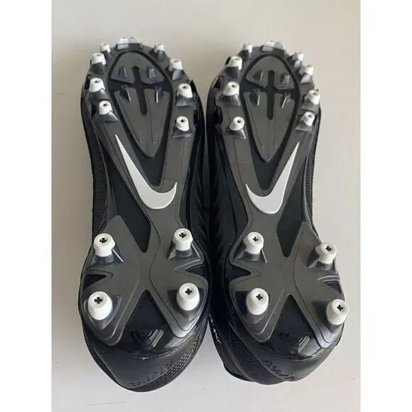 Nike Men's SIZE 15 Alpha Pro 2 TD Black Football Cleats 719930-010