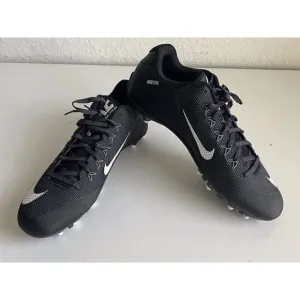 Nike Men's SIZE 15 Alpha Pro 2 TD Black Football Cleats 719930-010