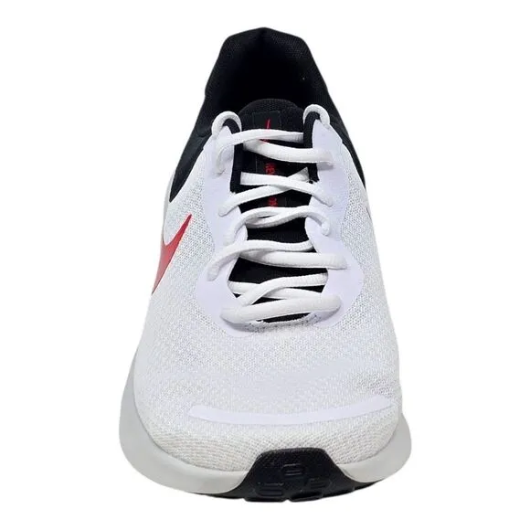 Nike Revolution 7 Running Shoes FB2207-102 Mens Sizes White Fire Red Black