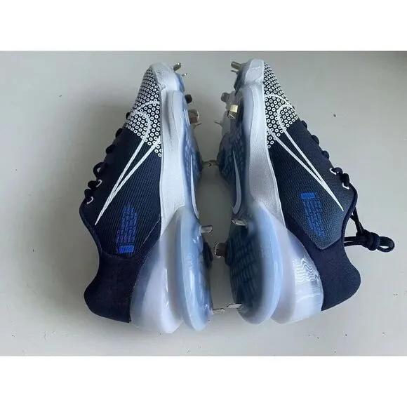 Nikr Force Zoom Trout 7 Low Blue Baseball Metal Cleats CQ7224-403 Men’s Size 13
