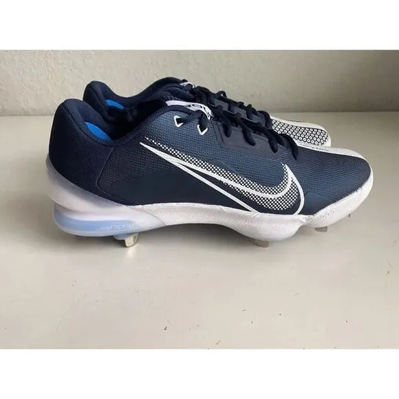Nikr Force Zoom Trout 7 Low Blue Baseball Metal Cleats CQ7224-403 Men’s Size 13