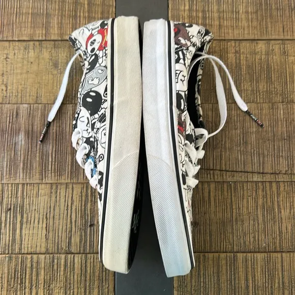 Nintendo x Vans Super Mario Villains Shoes, custom, Men’s 5.5, women’s 7