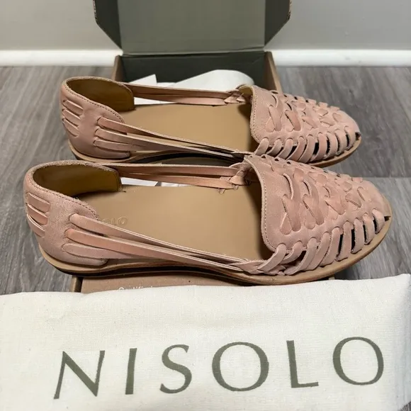 Nisolo Women’s Huarache (Desert Rose Size 7)