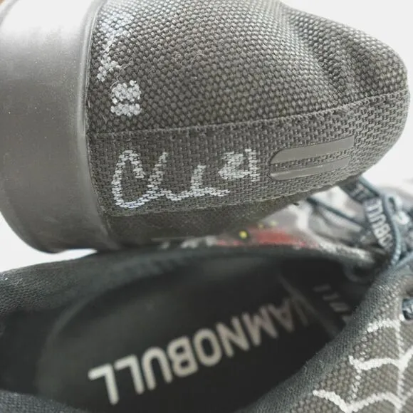 No Bull Trainer Shoes Black Custom Painted‎ Spider Man Web Halloween