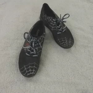 No Bull Trainer Shoes Black Custom Painted‎ Spider Man Web Halloween