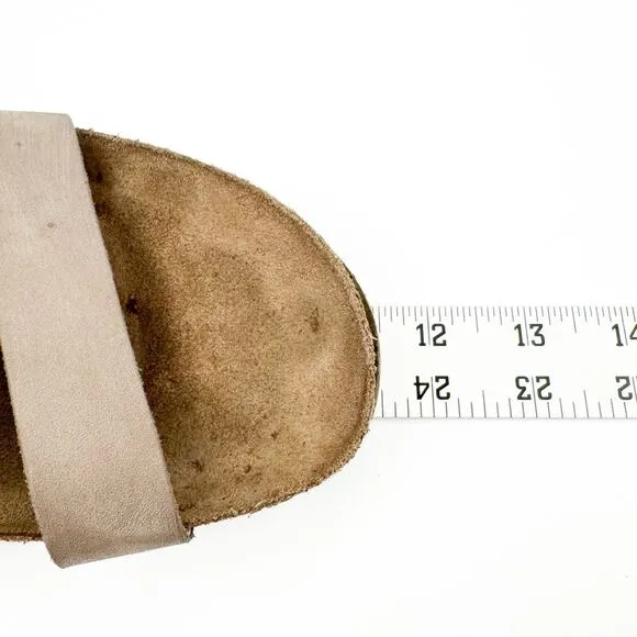 Noat Kayla Gray Suede Nubuck Leather Strappy Wedge Sandal 13 Comfort Lightweight