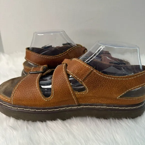 Noatak Men’s Leather Chunky Fisherman Boho Adjustable Straps Outdoors Sandals