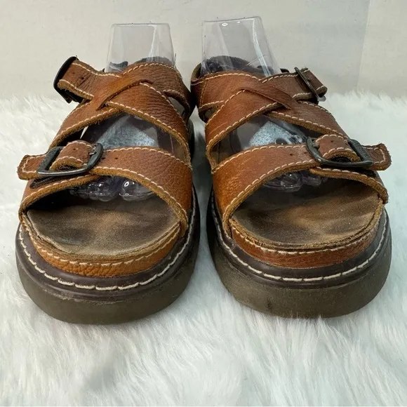 Noatak Men’s Leather Chunky Fisherman Boho Adjustable Straps Outdoors Sandals
