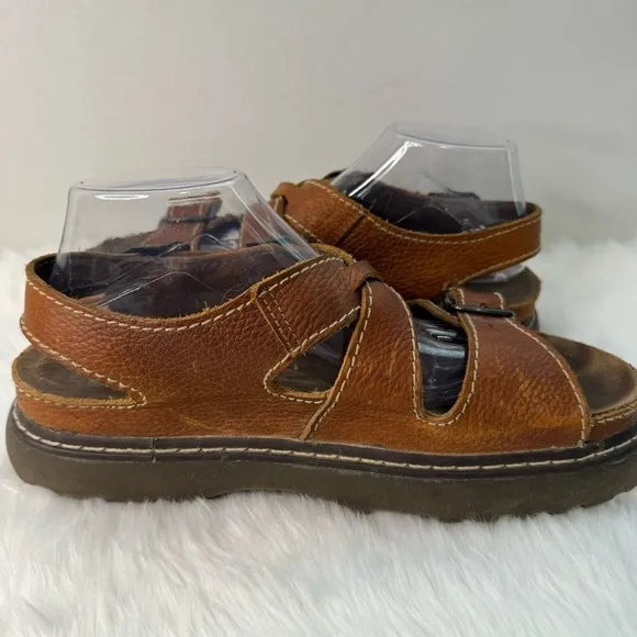 Noatak Men’s Leather Chunky Fisherman Boho Adjustable Straps Outdoors Sandals