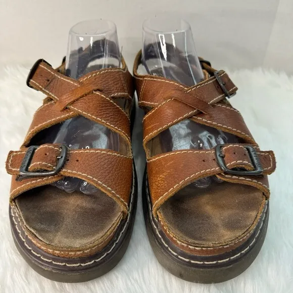 Noatak Men’s Leather Chunky Fisherman Boho Adjustable Straps Outdoors Sandals
