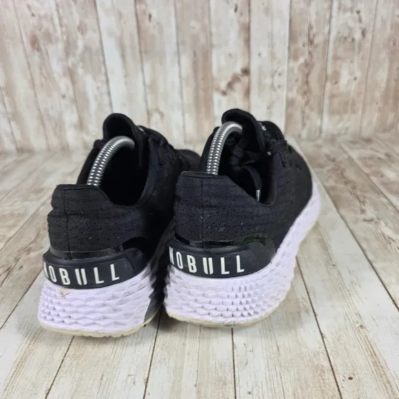 NOBULL Knit Runner Training Shoes Lightweight Black Sneakers Mens Size 9