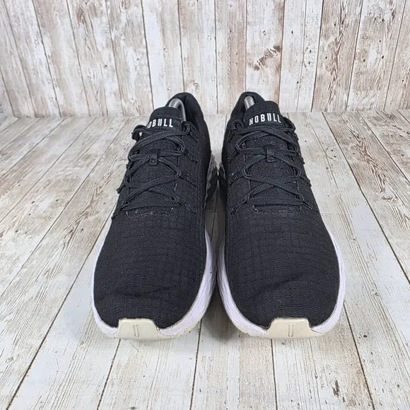 NOBULL Knit Runner Training Shoes Lightweight Black Sneakers Mens Size 9