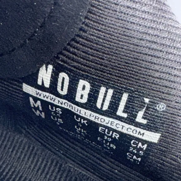 Nobull Shoes Women's 8 Outwork Cross Trainer Black Green Low Top Military