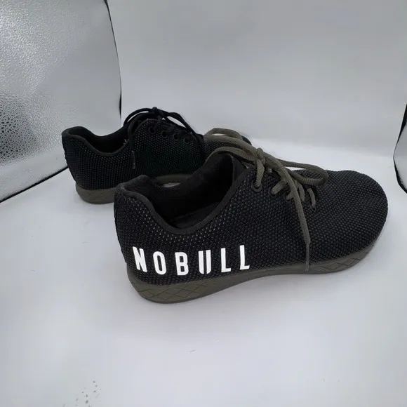 Nobull Shoes Women's 8 Outwork Cross Trainer Black Green Low Top Military
