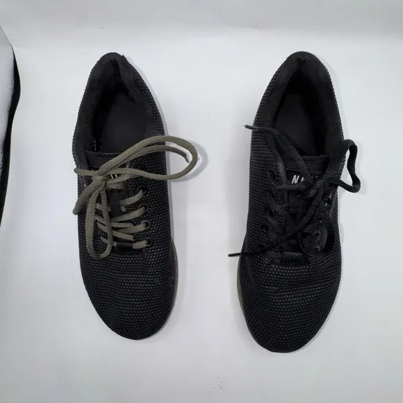 Nobull Shoes Women's 8 Outwork Cross Trainer Black Green Low Top Military