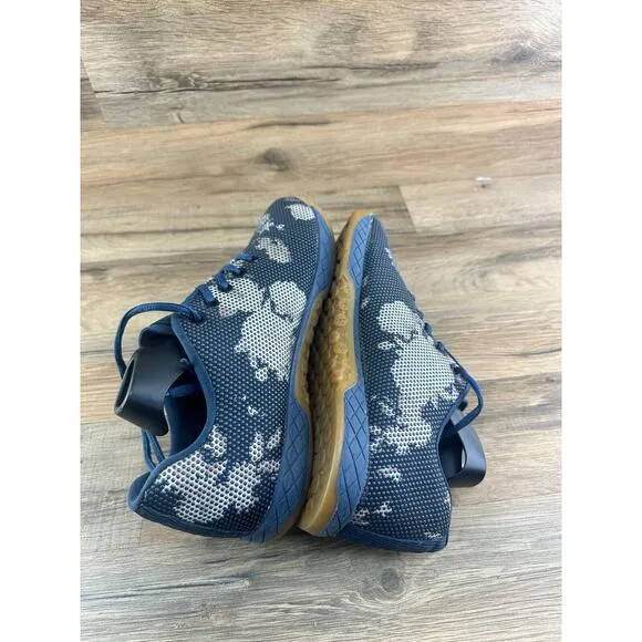 NoBull Unisex SuperFabric Trainer Blue Camo Low Shoes Size Men’s 8 Women…