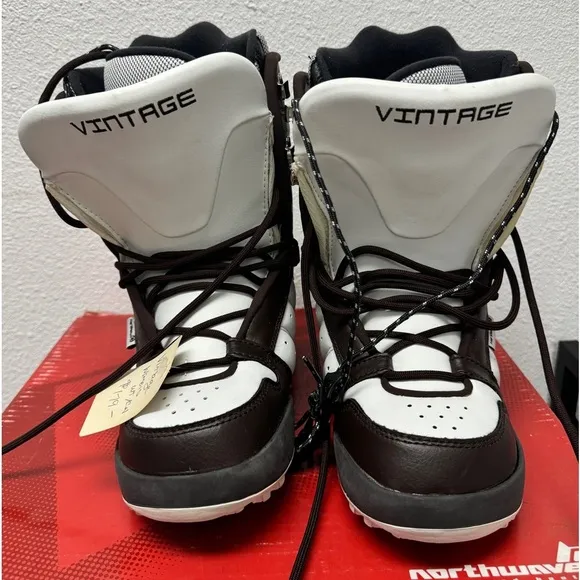 Northwave Snowboard Boots Vintage Lady Impact in White   Brown