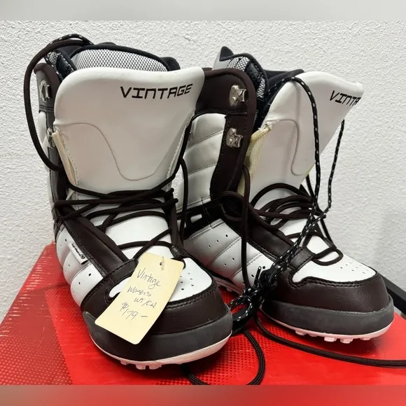 Northwave Snowboard Boots Vintage Lady Impact in White   Brown