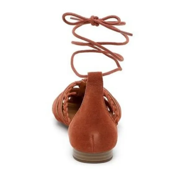 NWOB Lucky Brand Strappy Leather Sandals