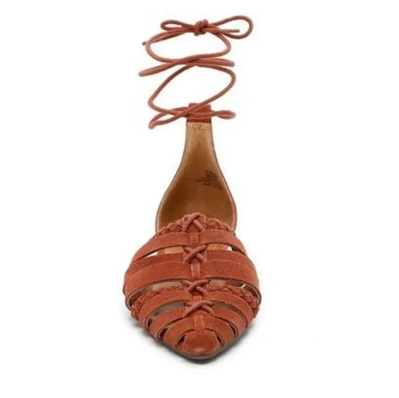 NWOB Lucky Brand Strappy Leather Sandals