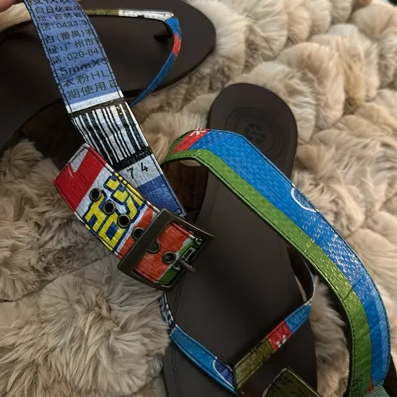 NWOT BC FOOTWEAR | “I Used To Be A Rice Bag” Collection Sandals | 8.5