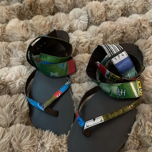 NWOT BC FOOTWEAR | “I Used To Be A Rice Bag” Collection Sandals | 8.5
