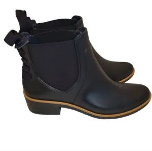 NWOT Bernardo Navy Rain Booties Size 9.5US/ 40F