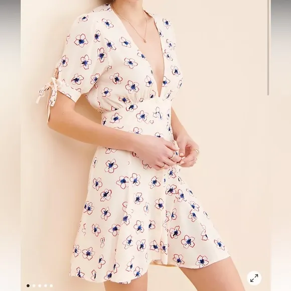 NWOT Free People x Rue Stiic MARI MINI DRESS Size Large