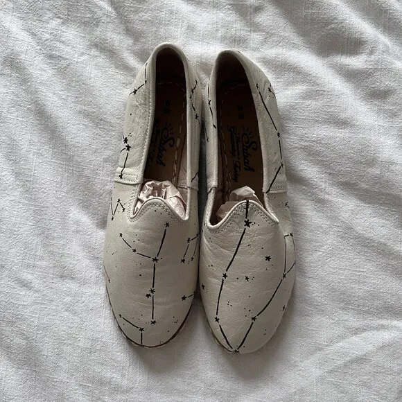NWOT Limited Edition Sabah Hand Painted Constellation Shoes