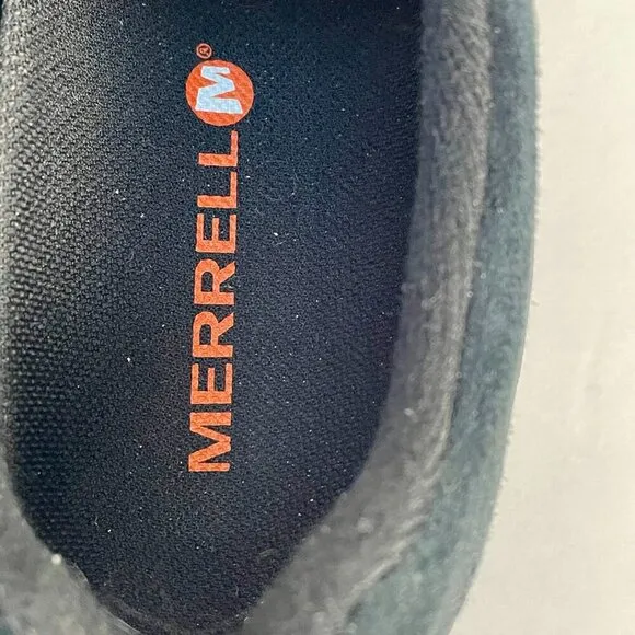 NWOT Merrell Suede Jungle Moc Mountaineering Boot Midnight Black Women's Size 6