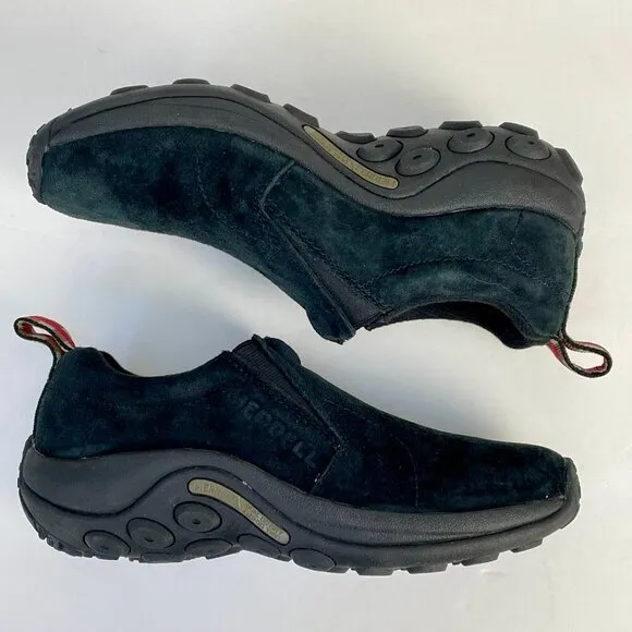 NWOT Merrell Suede Jungle Moc Mountaineering Boot Midnight Black Women's Size 6