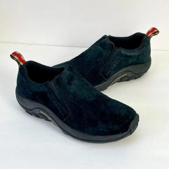 NWOT Merrell Suede Jungle Moc Mountaineering Boot Midnight Black Women's Size 6