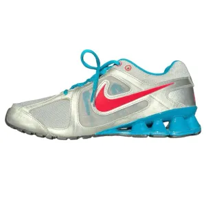 NWOT Nike Reax Run 8 Sneakers 599562-002 Shoes Gray Teal Pink 11 US 8.5 UK 43