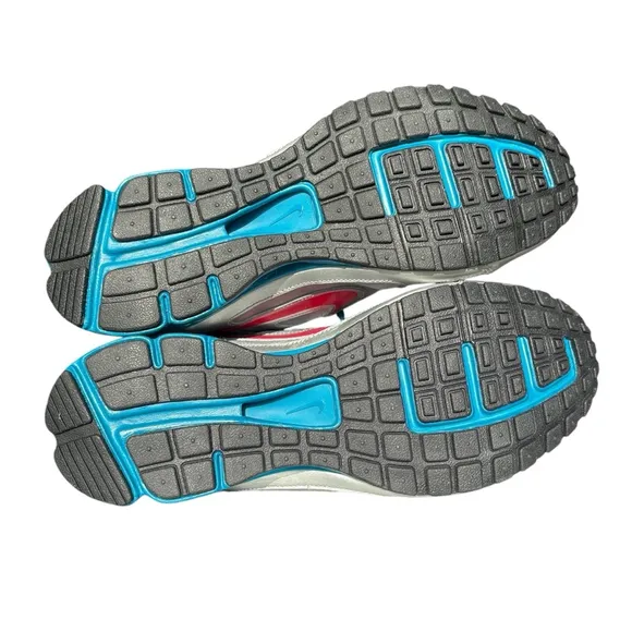 NWOT Nike Reax Run 8 Sneakers 599562-002 Shoes Gray Teal Pink 11 US 8.5 UK 43