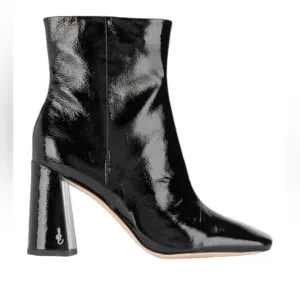 NWOT Sam Edelman Codie 2 Black Patent Leather Boots – Sz 8.5