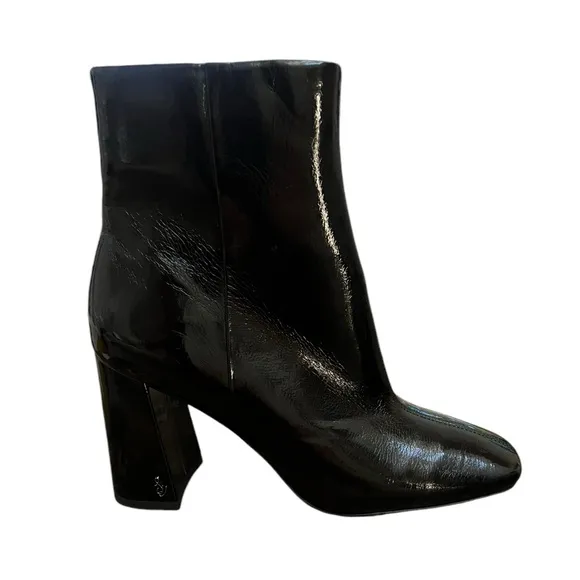 NWOT Sam Edelman Codie 2 Black Patent Leather Boots – Sz 8.5