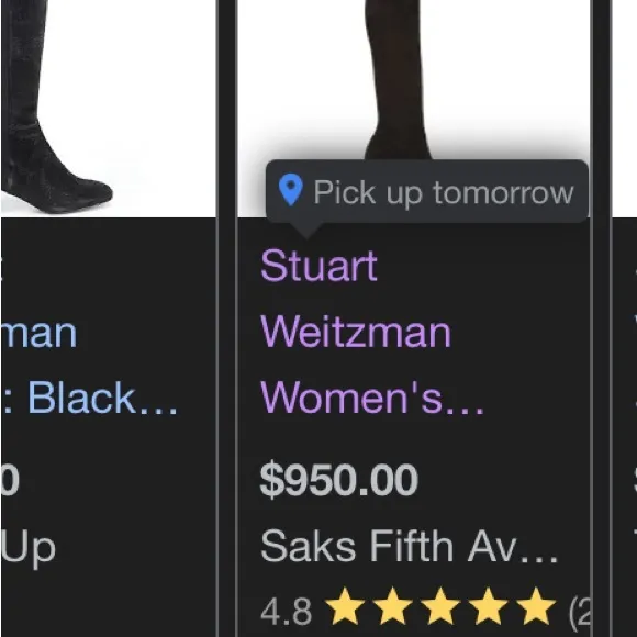 NWOT Stuart Weitzman Genuine Suede Boots