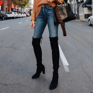 NWOT Stuart Weitzman Genuine Suede Boots