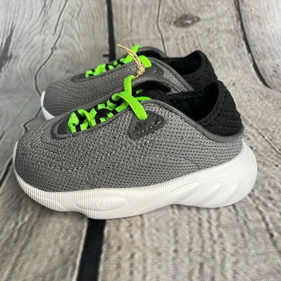 NWT Adidas Adifom SLTN EL I Grey Three Toddler Boy Shoes - Size 4K