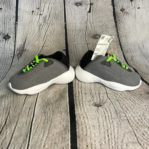 NWT Adidas Adifom SLTN EL I Grey Three Toddler Boy Shoes - Size 4K