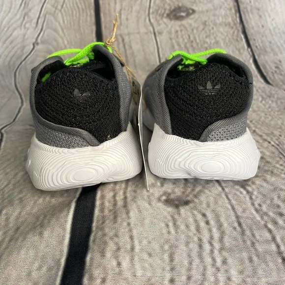 NWT Adidas Adifom SLTN EL I Grey Three Toddler Boy Shoes - Size 4K