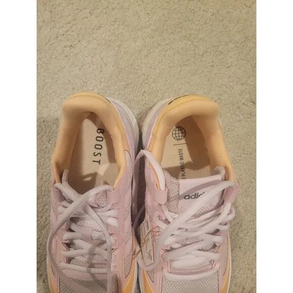 NWT Adidas Nebzed Super Running Shoes Sneakers Women Size 6/UK 4.5 Pink/ peach