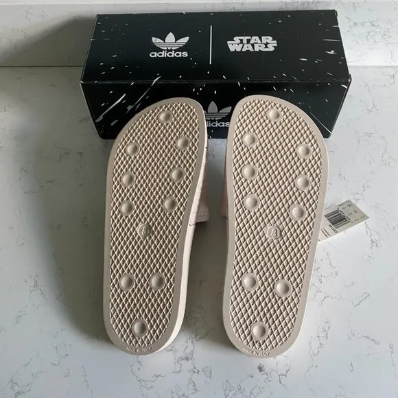 NWT Adidas X Disney Star Wars Adilette Jabba the Hutt Throne Room Men’s Sandals