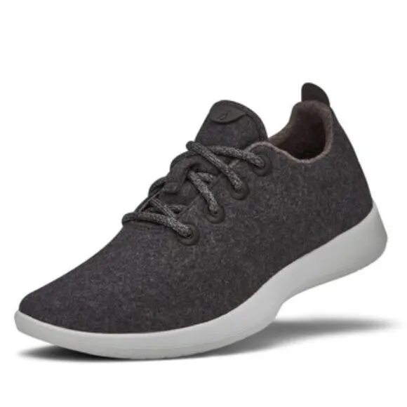 NWT Allbirds Women's Classic Black Wool Runners Sneakers Size 5 Athleisure
