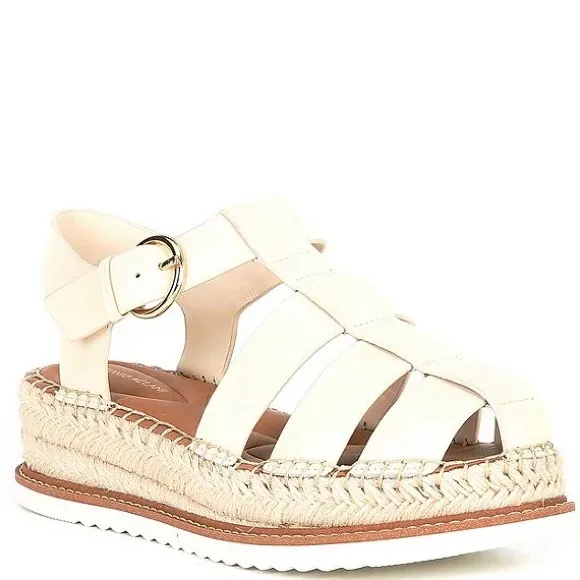 NWT Antonio Melani Carolie Espadrille Platform Wedge Fisherman Sandals Sz 10
