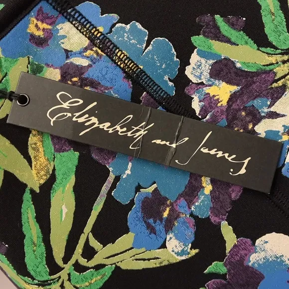 NWT, Elizabeth and James Floral Scuba Skirt