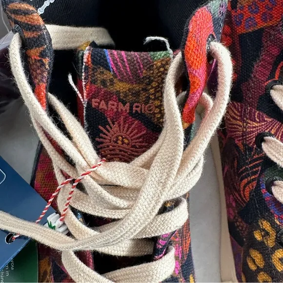 NWT FARM Rio Colorful High-Top Women's Sneakers Size 11/EUR 43