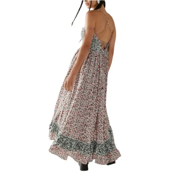 NWT Free People One I Love Floral Smocked Midi Dress Sz. XS