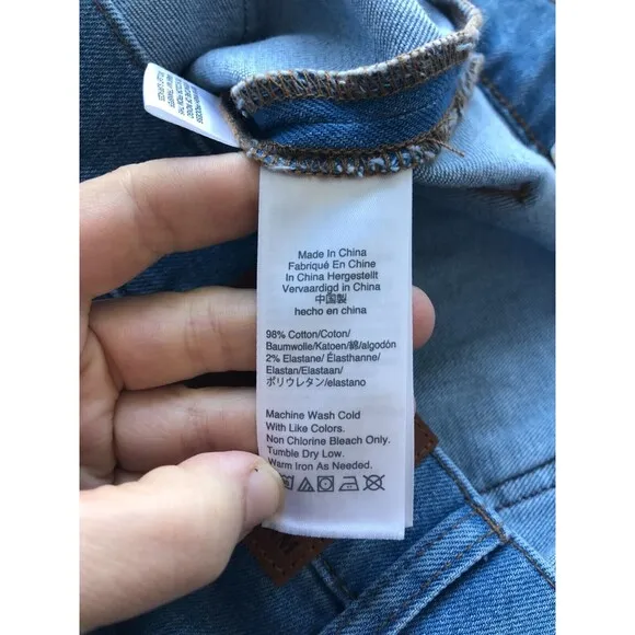 NWT J. Crew Point Sur Women's 34 Wide Leg Crop Patch Pocket Jeans Light Wash